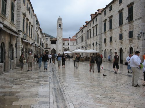 glavnata ulica na Dubrovnik